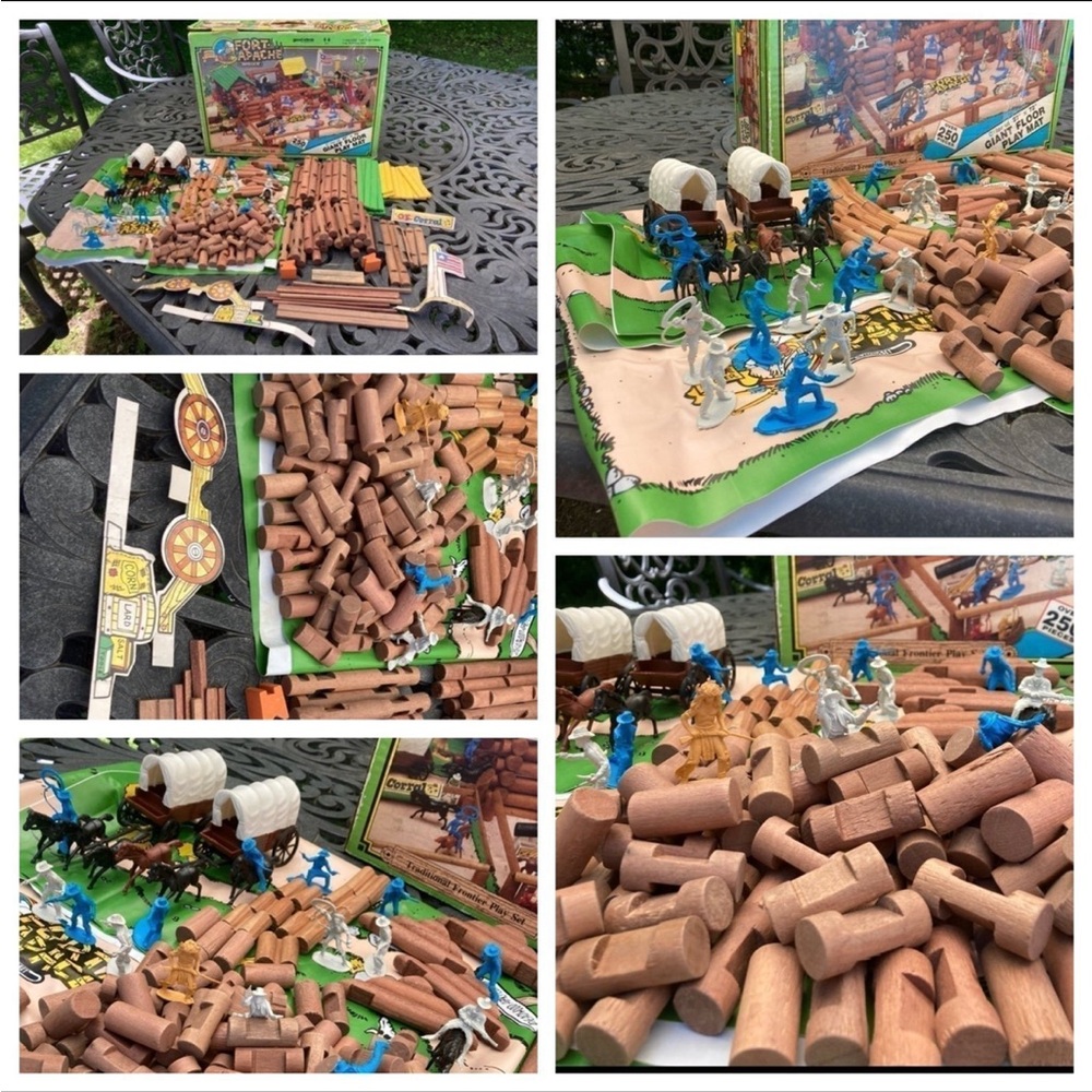 Vintage Fort Apache playset